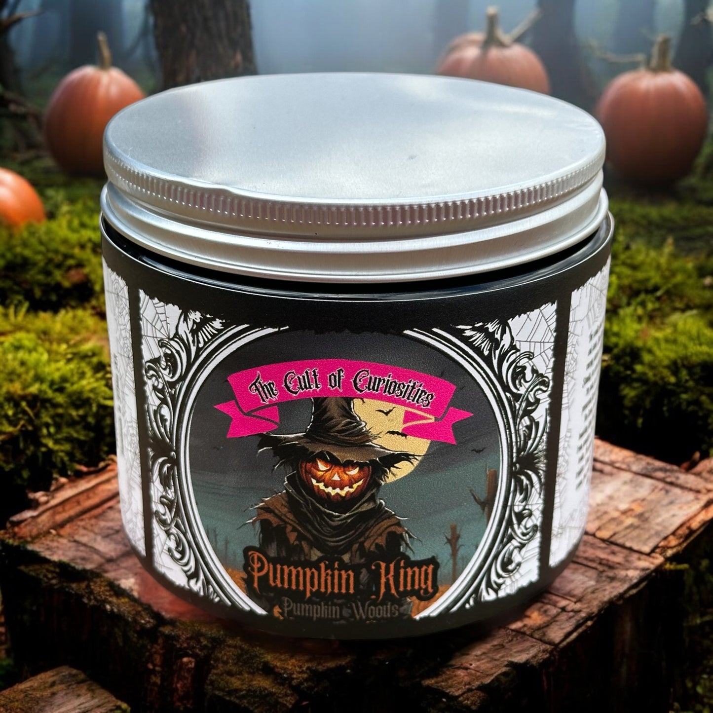 Pumpkin woods 8oz wickless candle