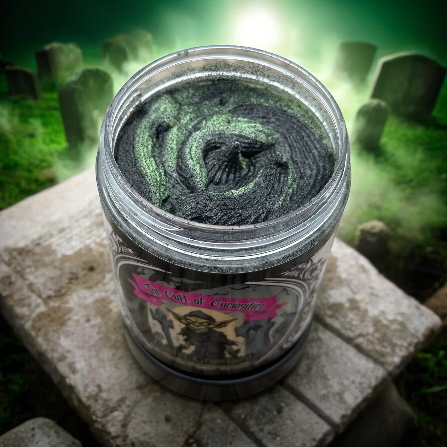 Goblin graveyard 8oz sugar scrub