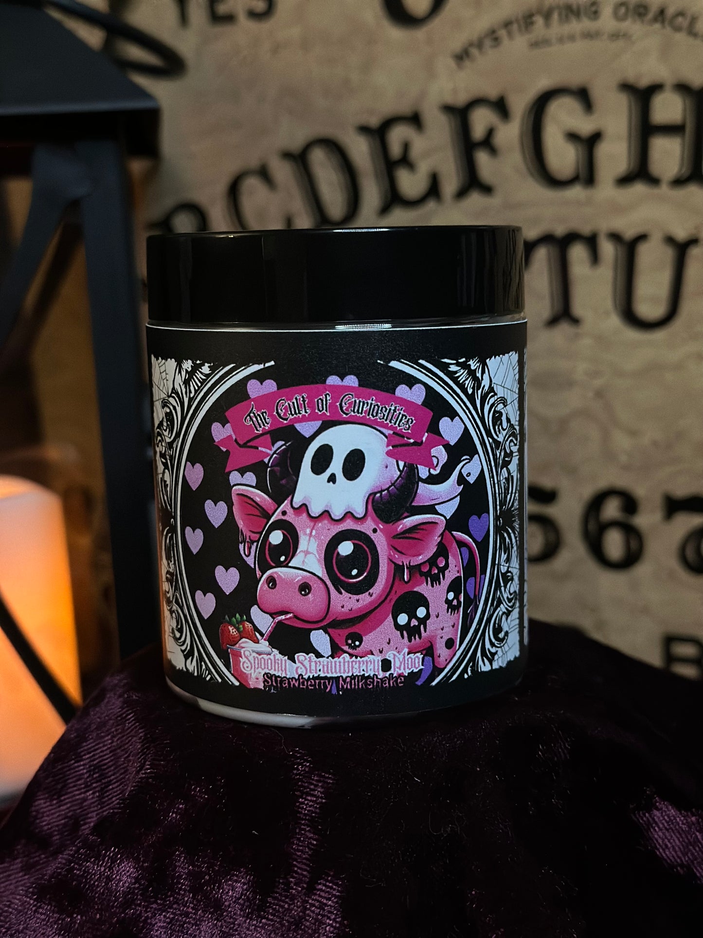 Spooky strawberry moo 8oz whipped body butter frosting