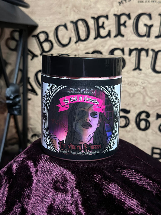 The angry princess 8oz sugar scrub