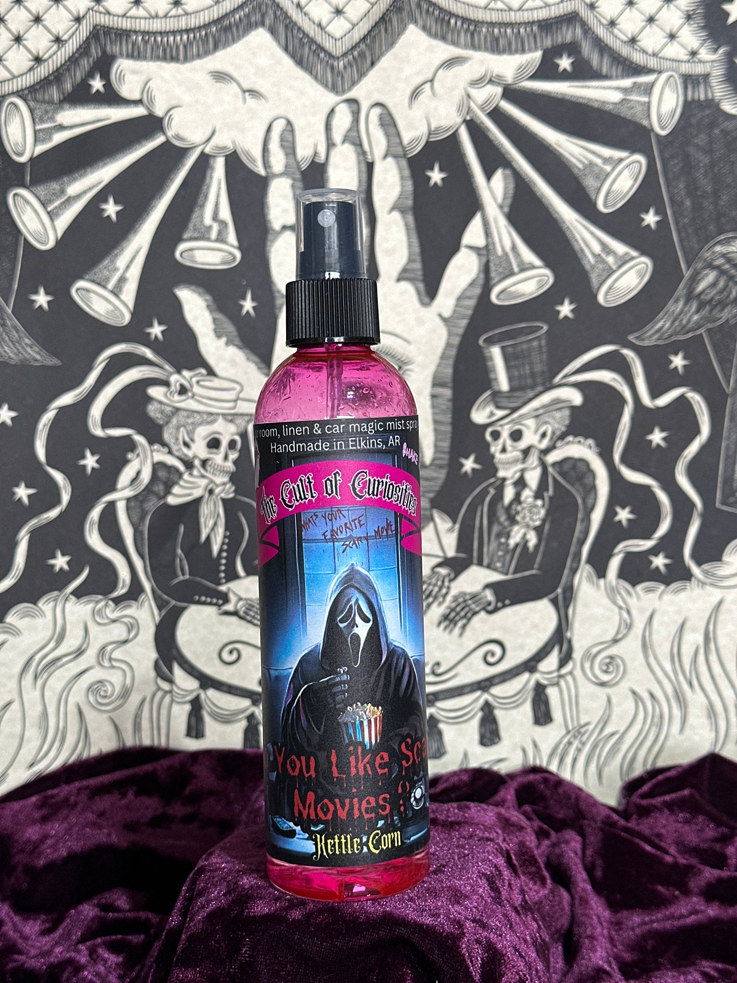 Do you like scary movies? 8oz room & linen spray