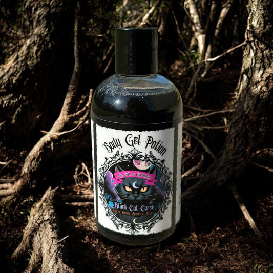 Black cat curse 9oz body gel potion