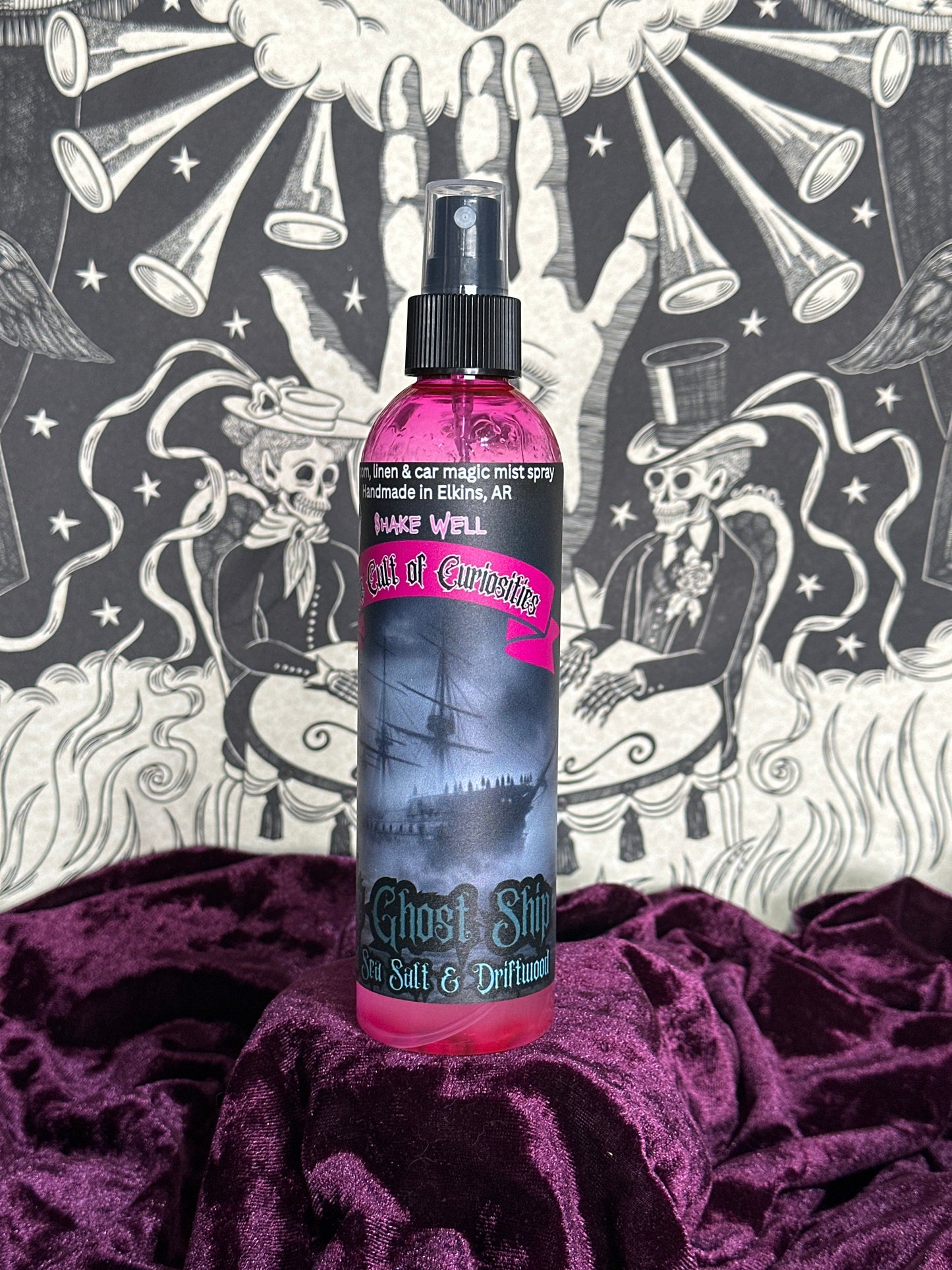 The ghost ship 8oz room & linen spray