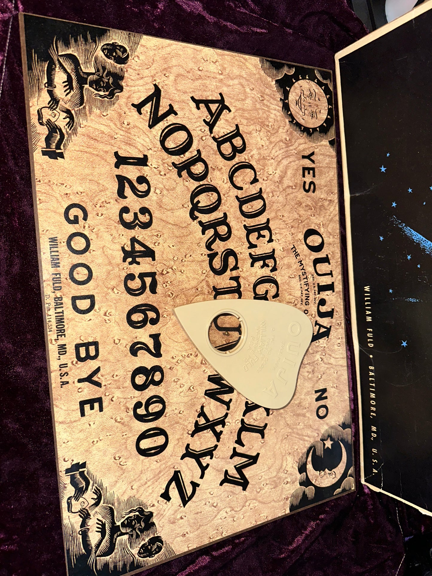 Vintage ouija board