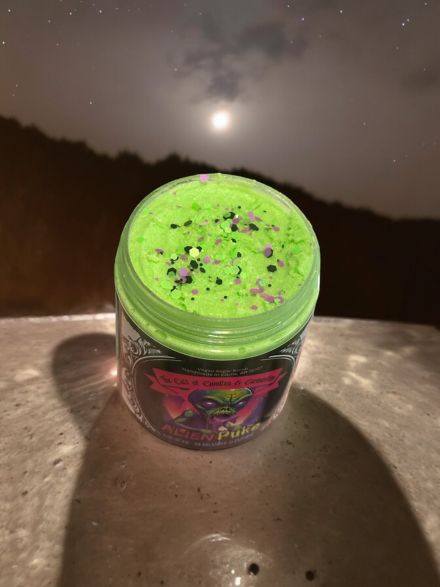 Alien puke 8oz sugar scrub