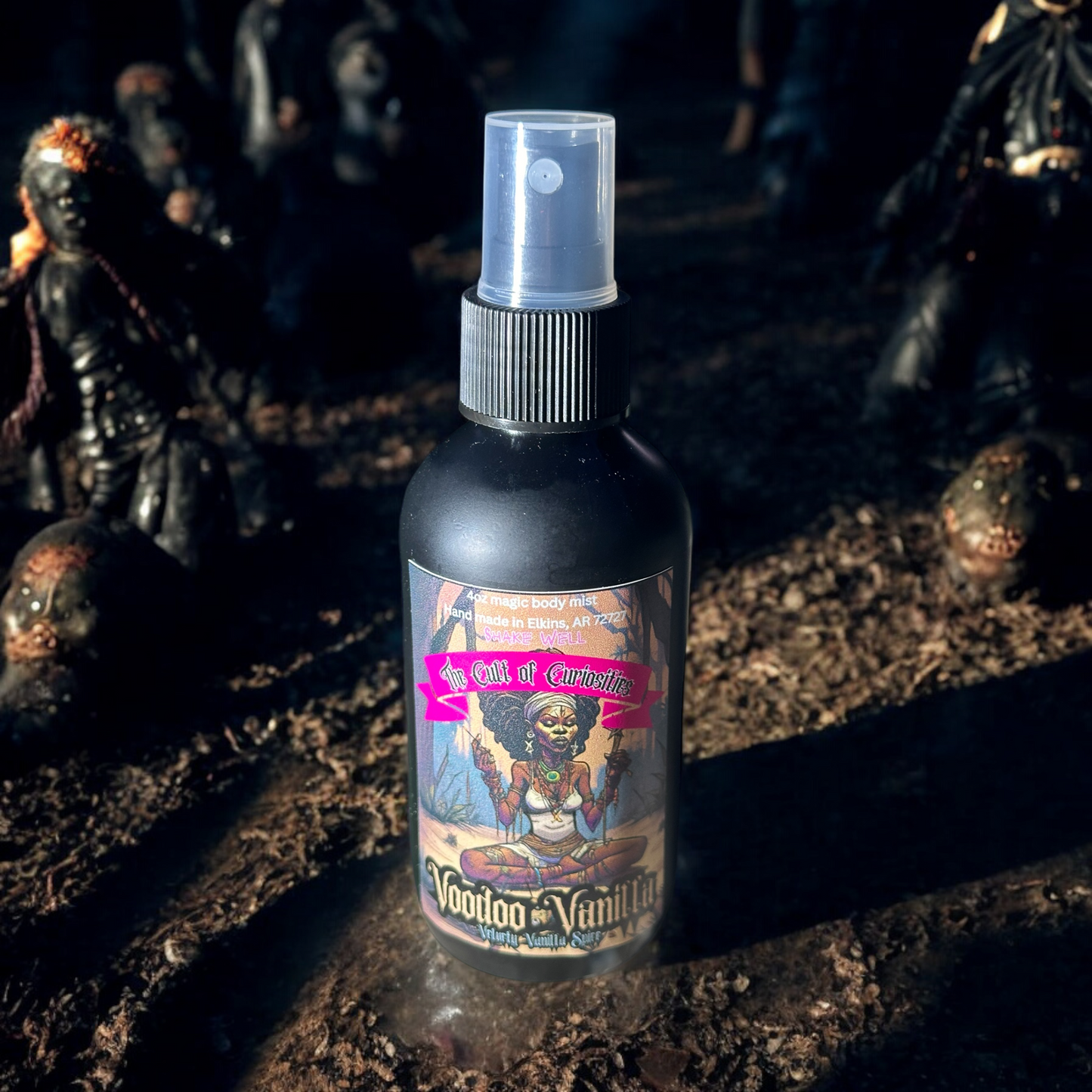 Voodoo vanilla 4oz body mist