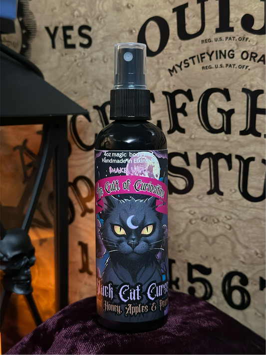 Black cat curse 4oz magic body mist