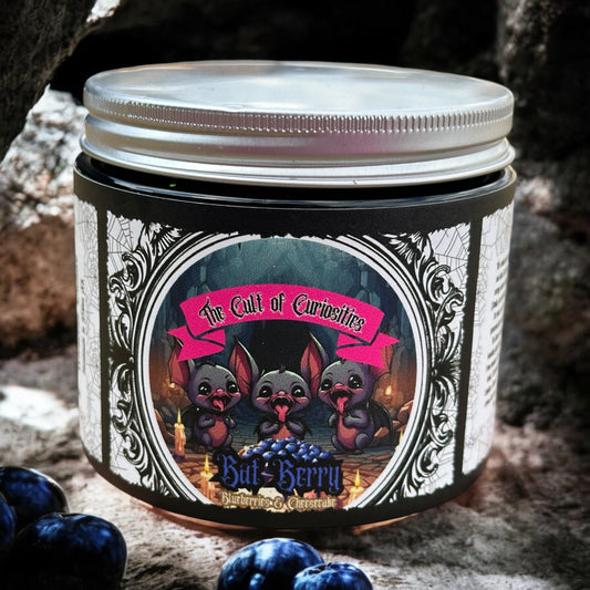 Bat berry 8oz wickless candle