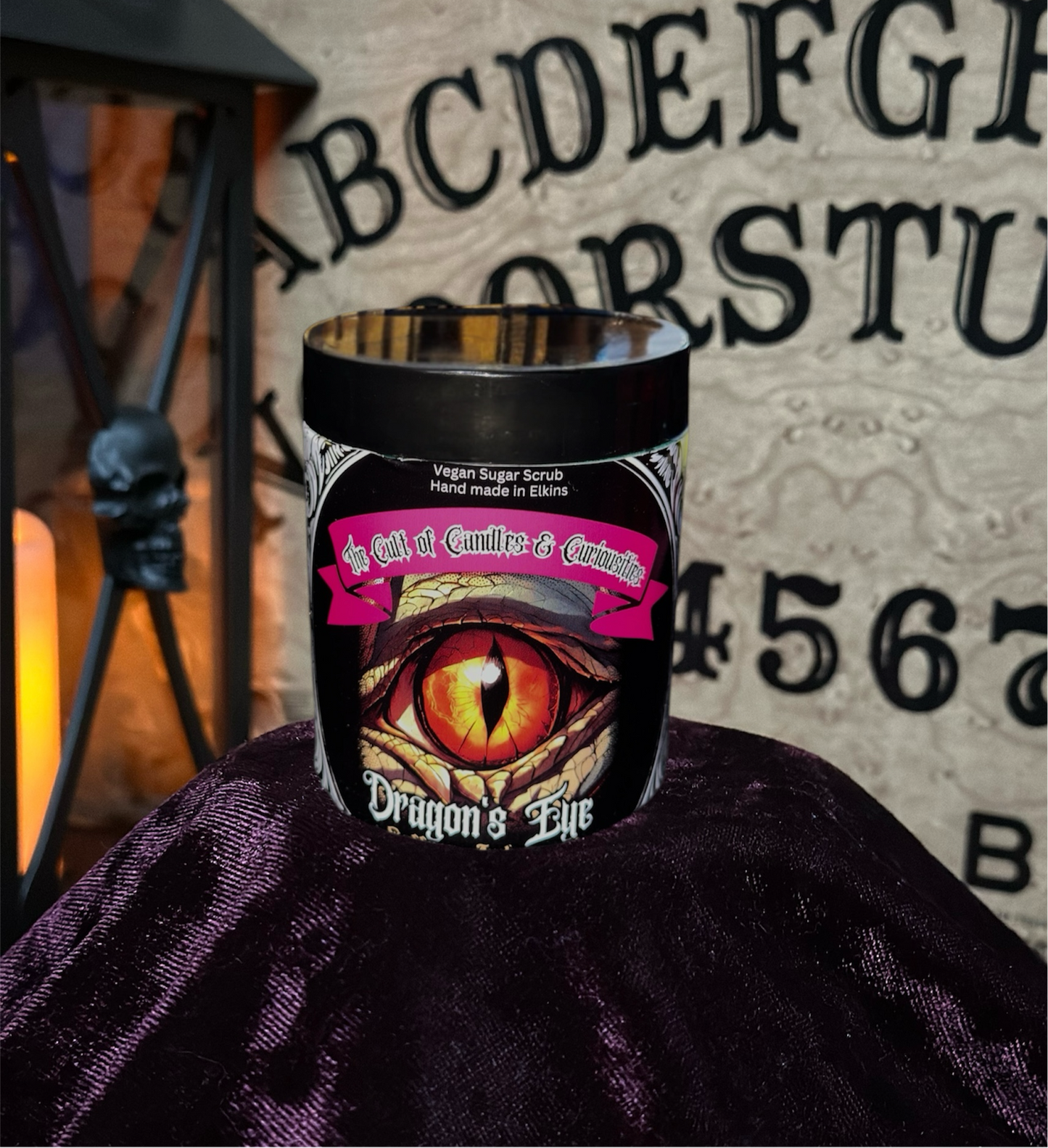 Dragon’s eye 8oz sugar scrub