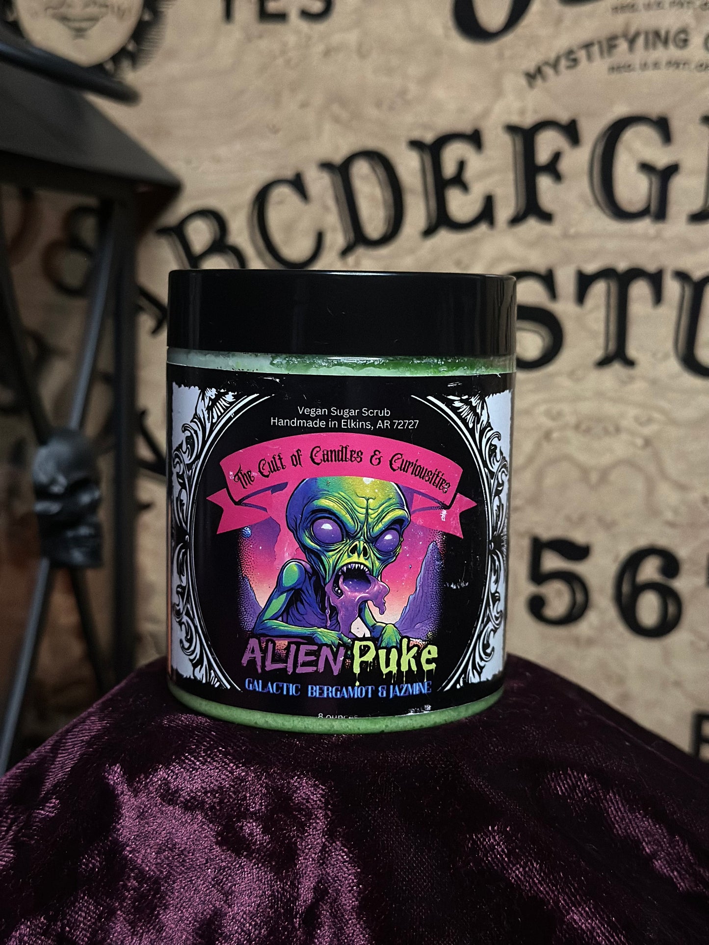 Alien puke 8oz sugar scrub