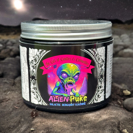 Alien puke 8oz wickless candle