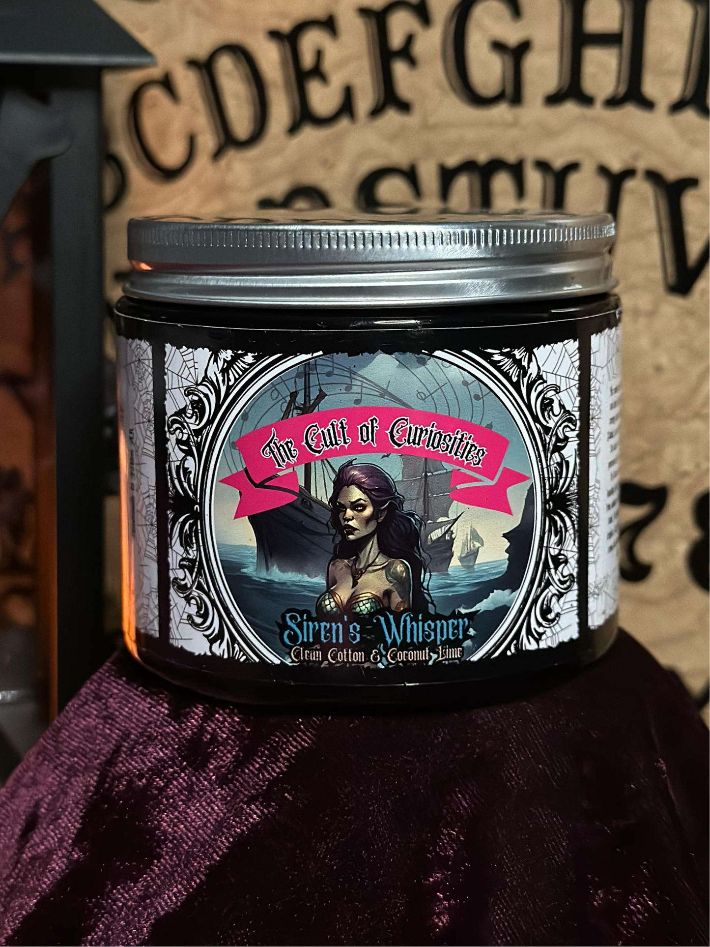 Siren’s whisper 8oz wickless candle