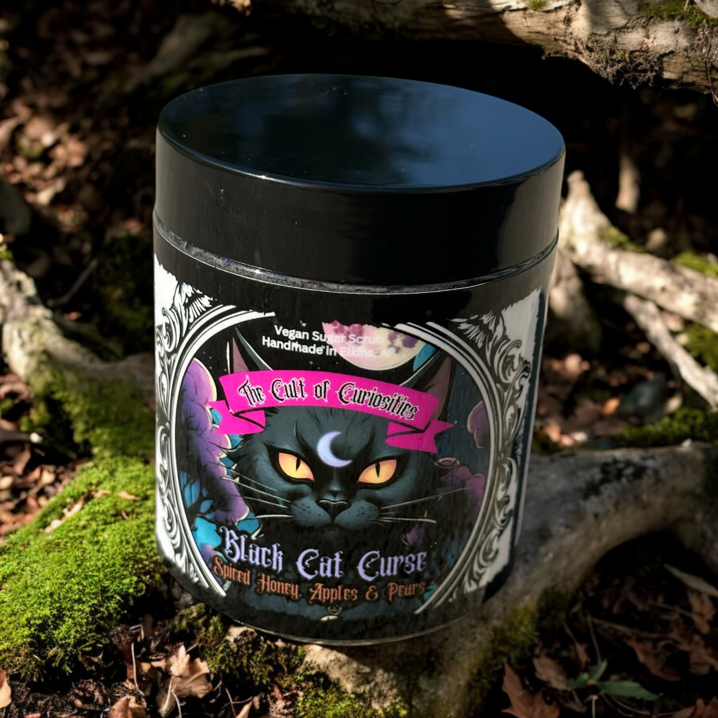 Black cat curse 8oz sugar scrub