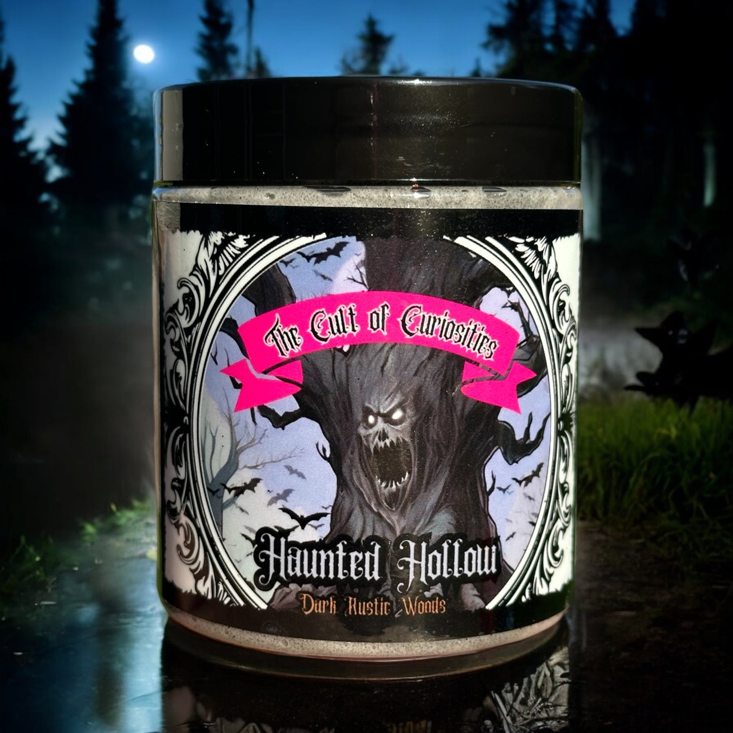 Haunted hallow 8oz sugar scrub