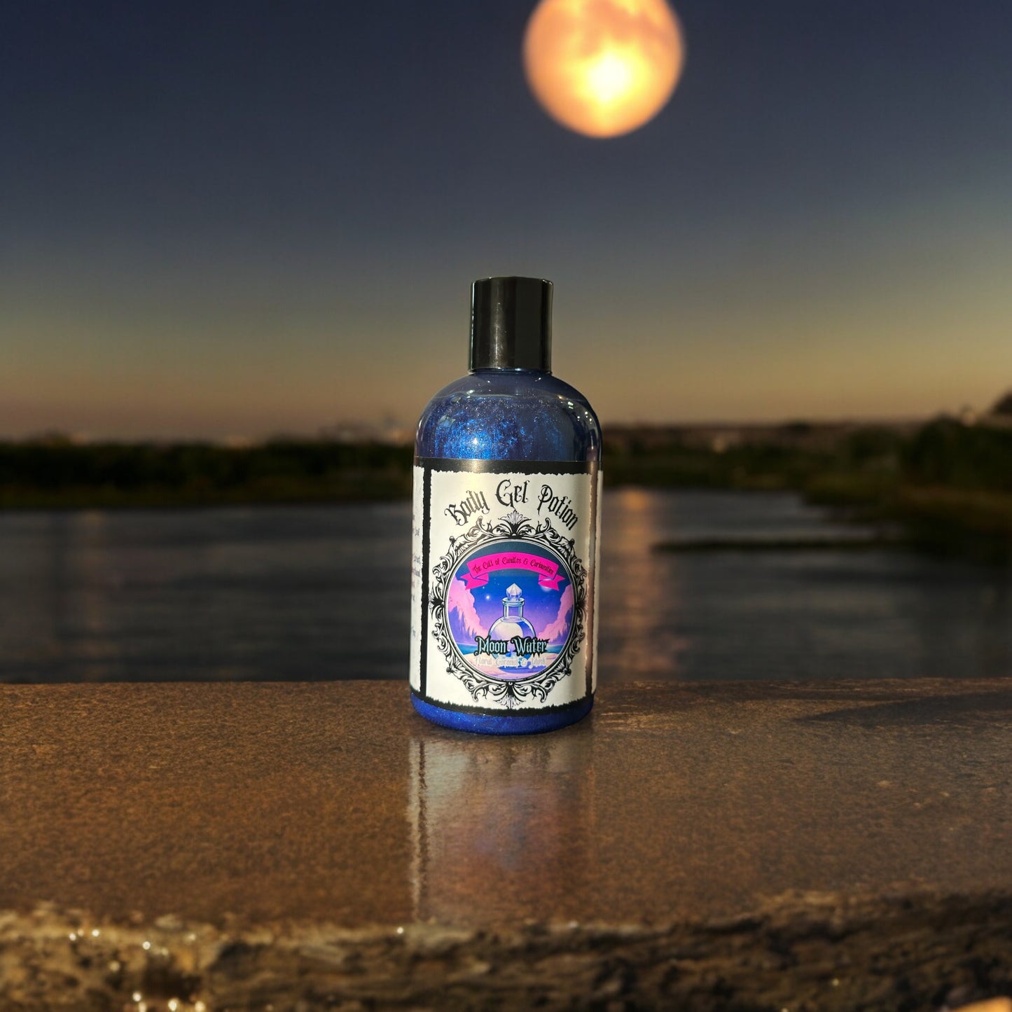 Moon water 9oz body gel potion