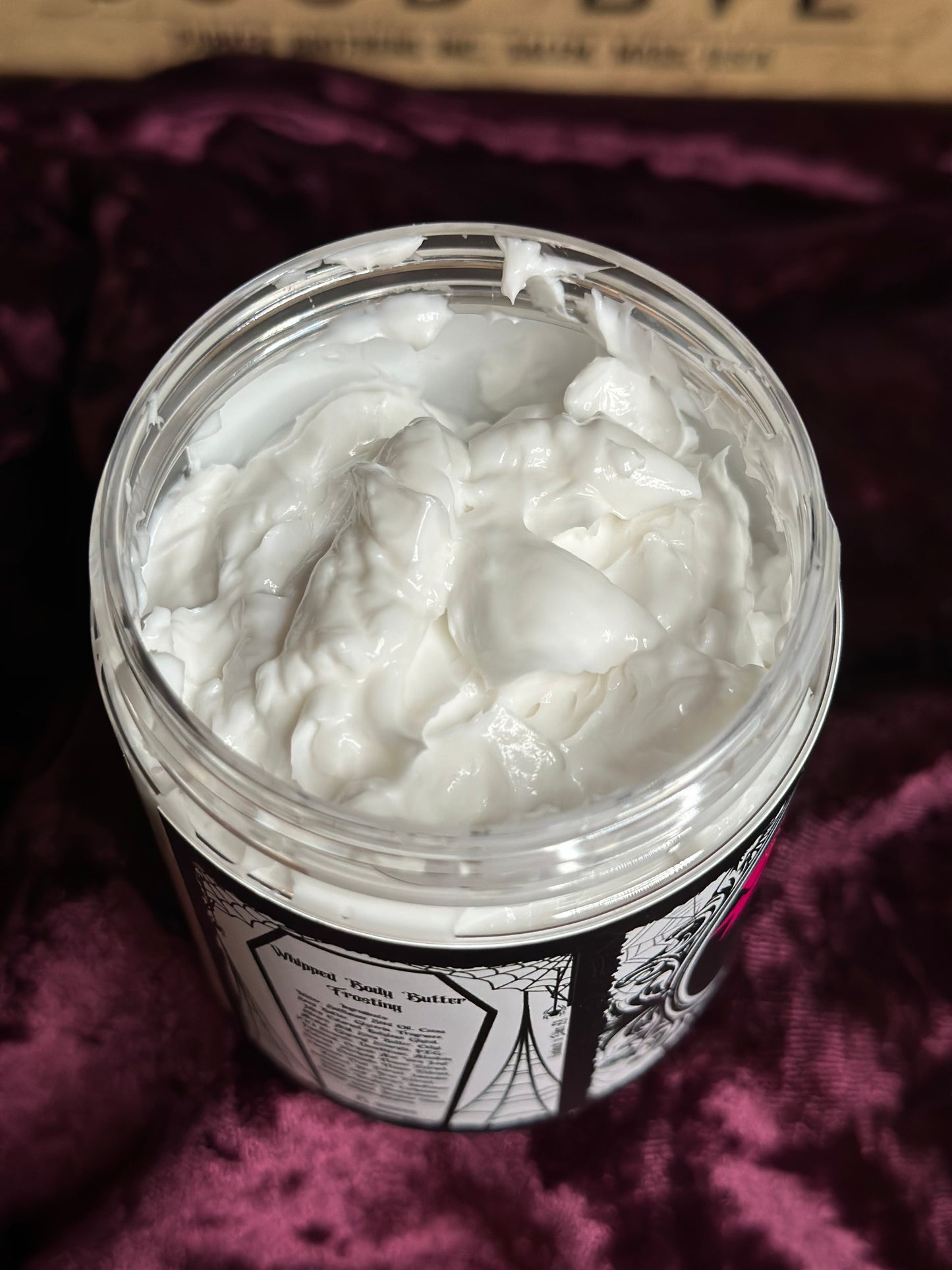 Cauldron cake 8oz whipped body butter frosting