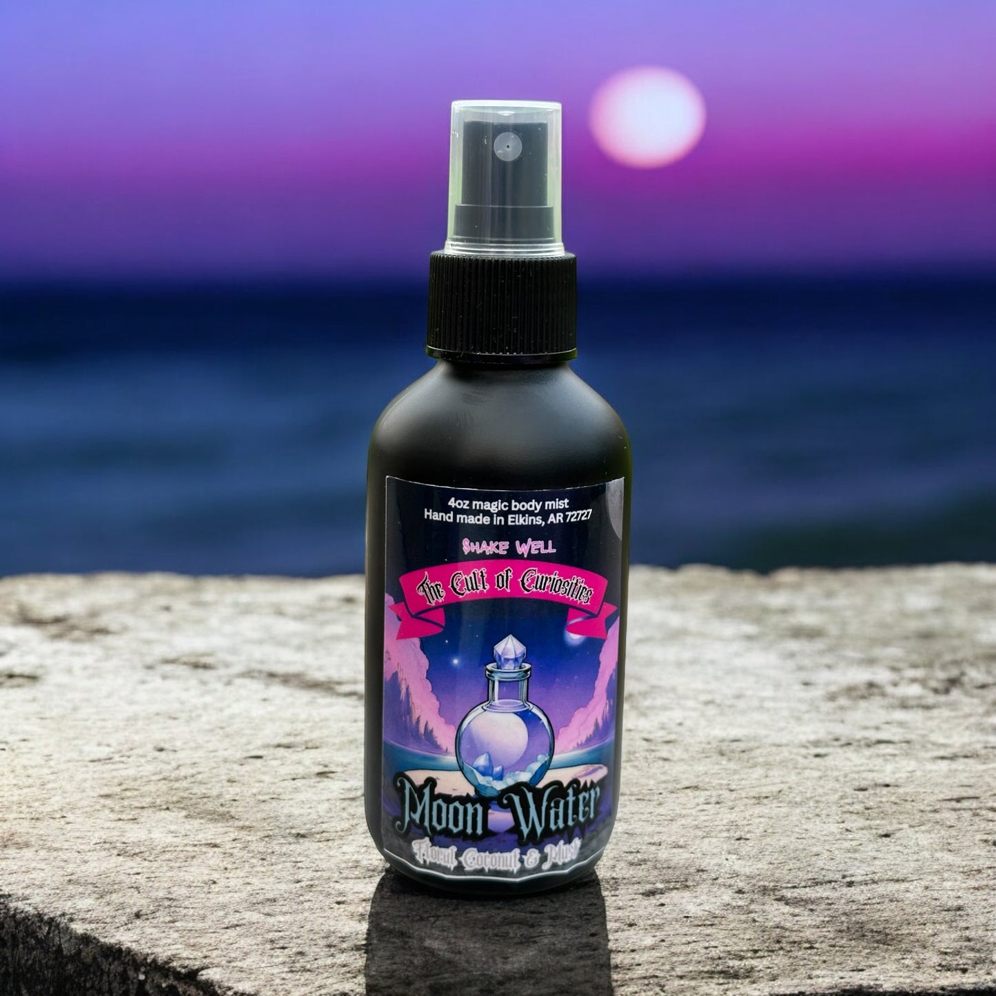 Moon water 4oz magic body mist