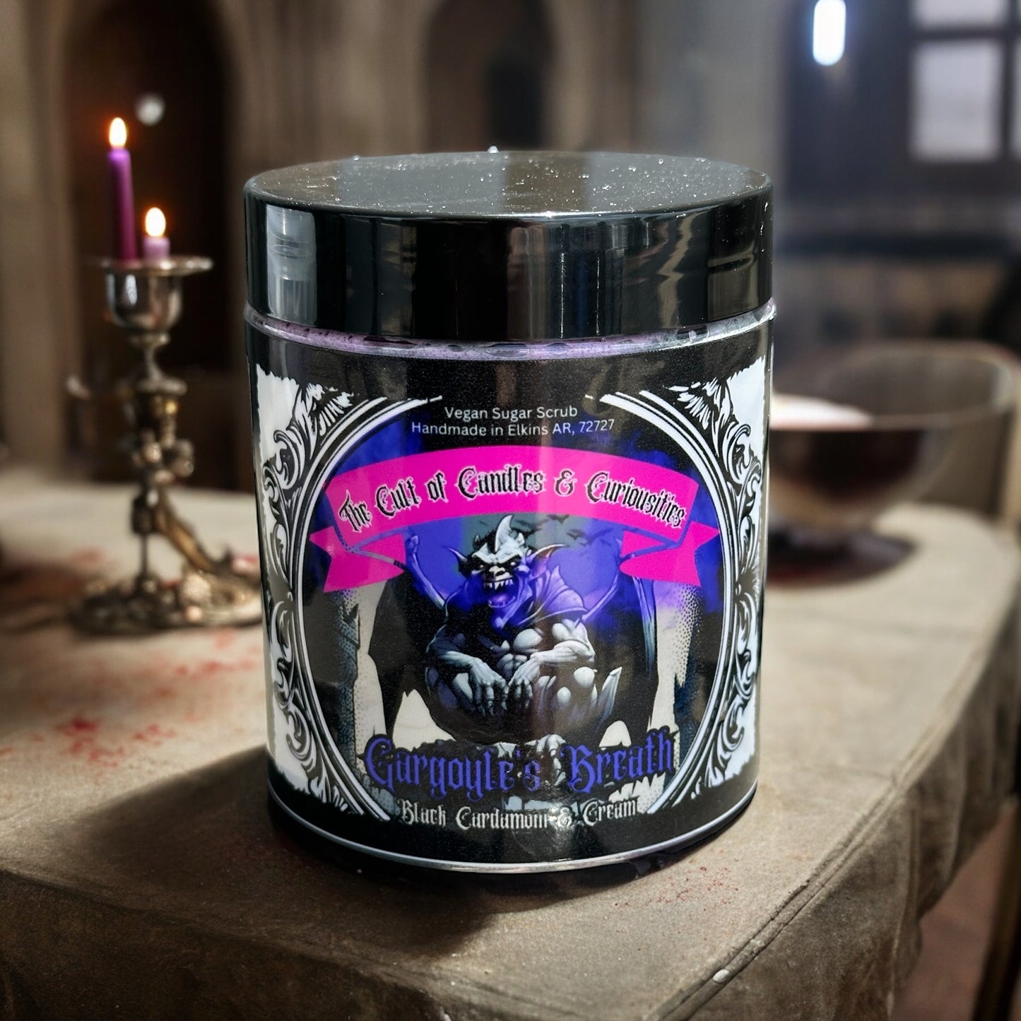 Gargoyle’s breath 8oz sugar scrub