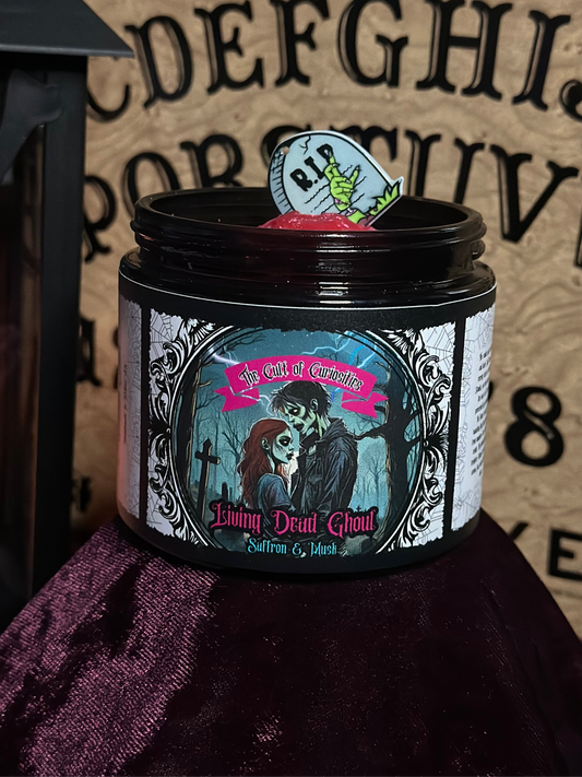 Living dead ghoul 8oz wickless candle