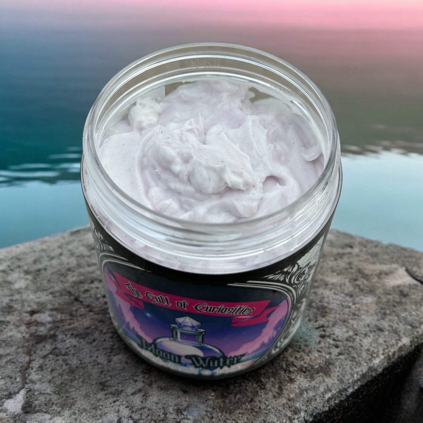 Moon water 8oz whipped body butter