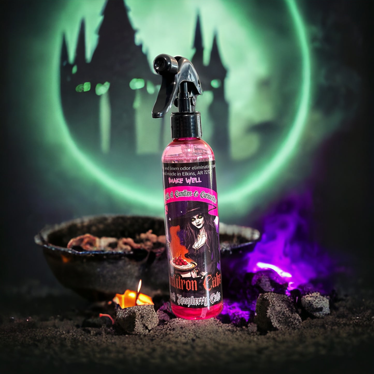 Cauldron cake 8oz room & linen spray