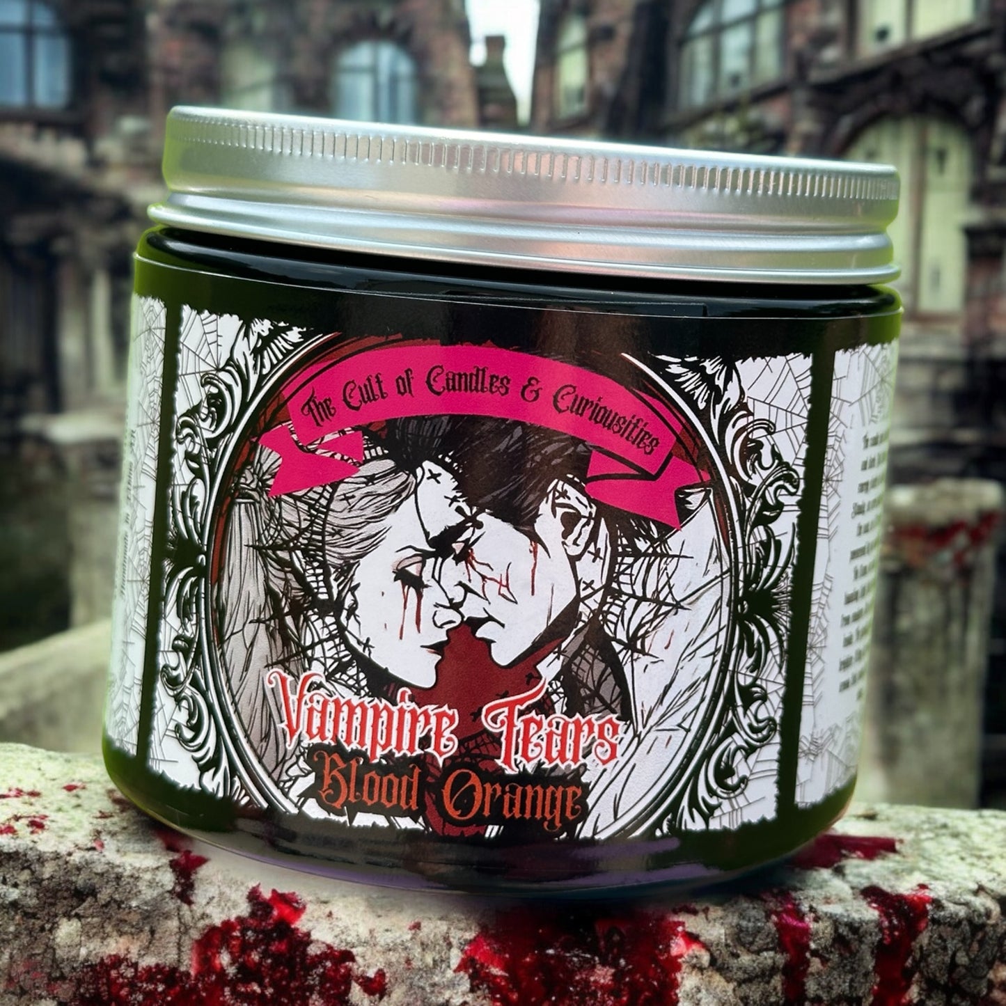 Vampire tears 8oz wickless candle