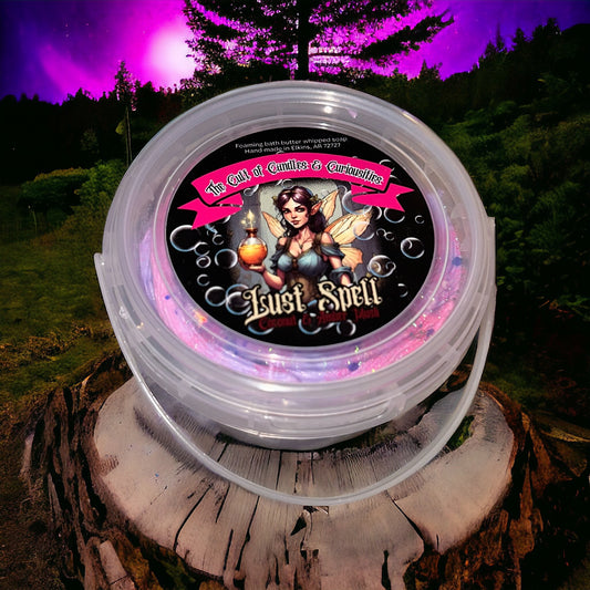 Lust spell 8oz whipped soap