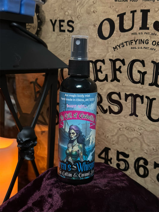 Siren’s whisper 4oz magic body mist