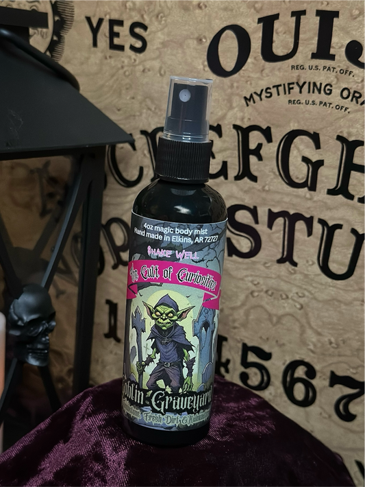 Goblin graveyard 4oz magic body mist