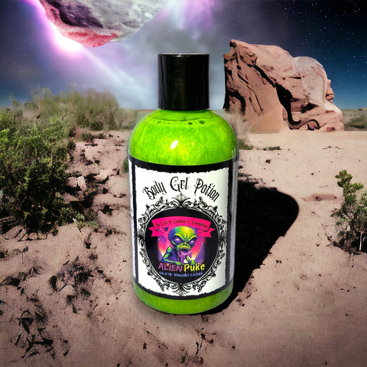 Alien puke 9oz body gel potion