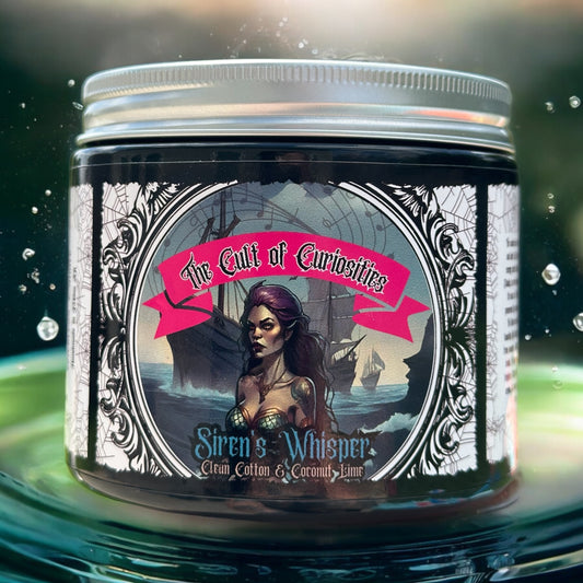 Siren’s whisper 8oz wickless candle