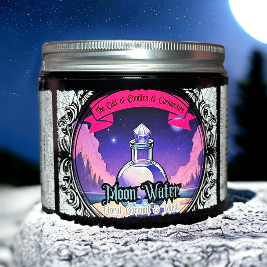 Moon water 8oz wickless candle