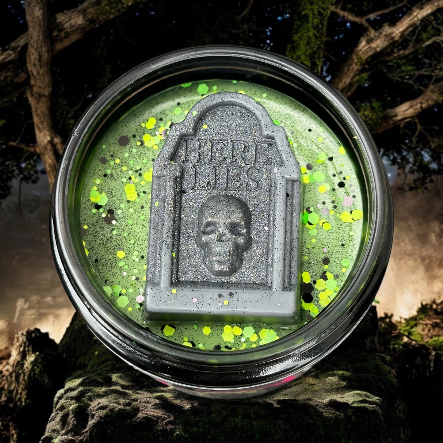 Goblin graveyard 8oz wickless candle