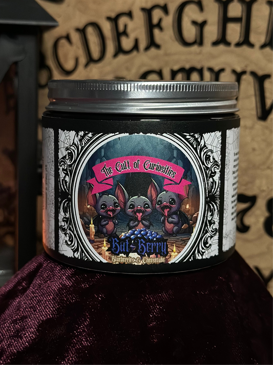 Bat berry 8oz wickless candle