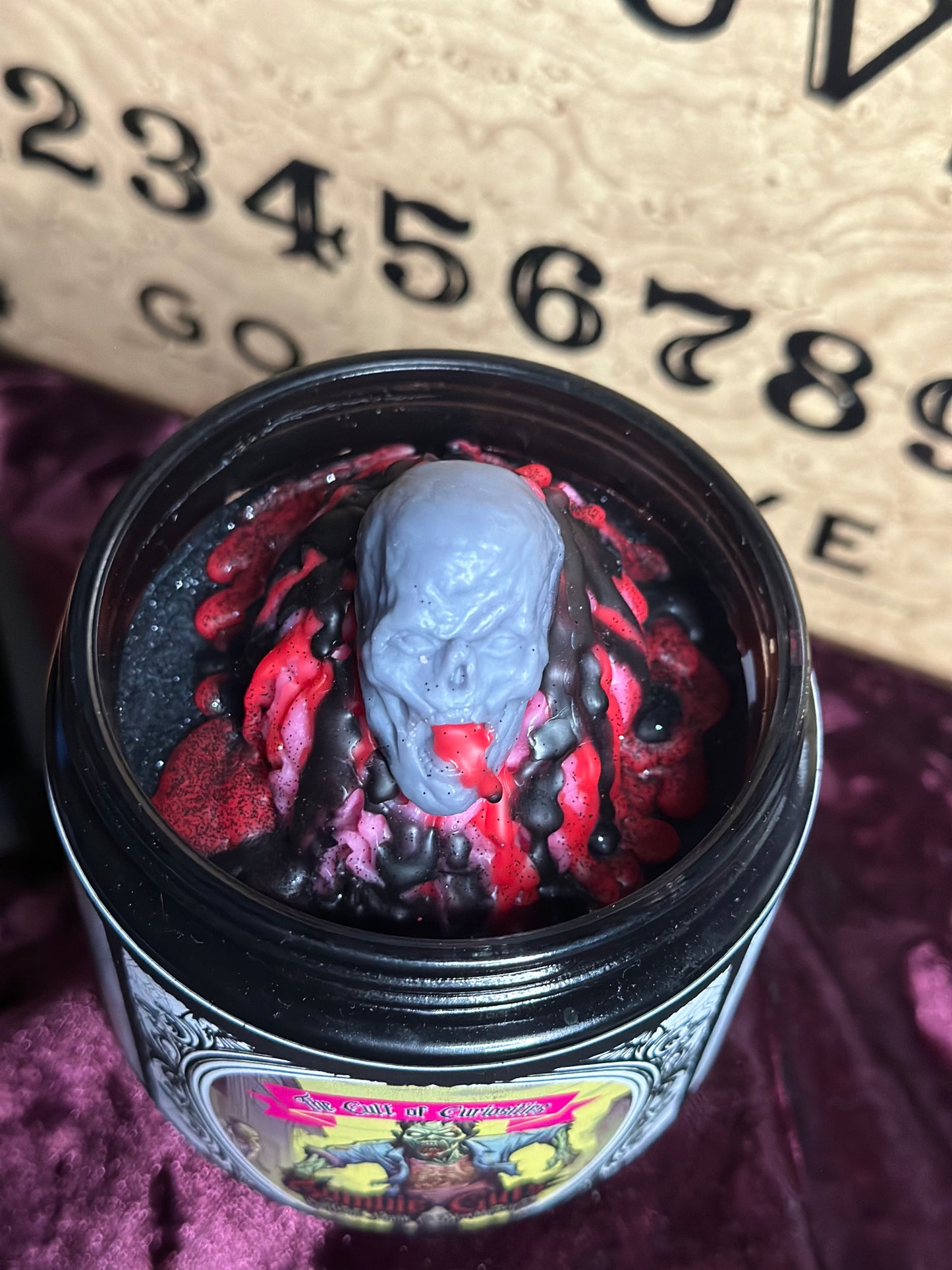 Zombie guts 8oz wickless candle