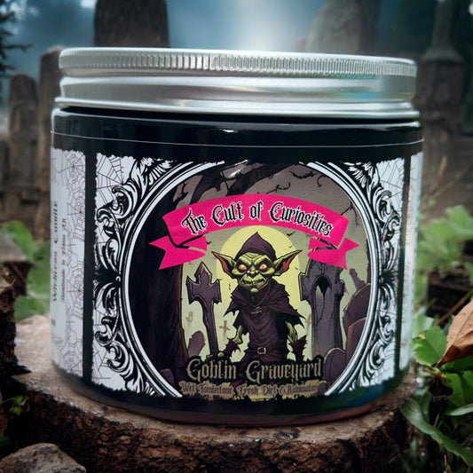 Goblin graveyard 8oz wickless candle