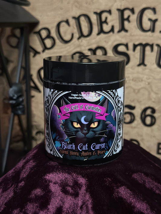 Black cat curse 8oz sugar scrub