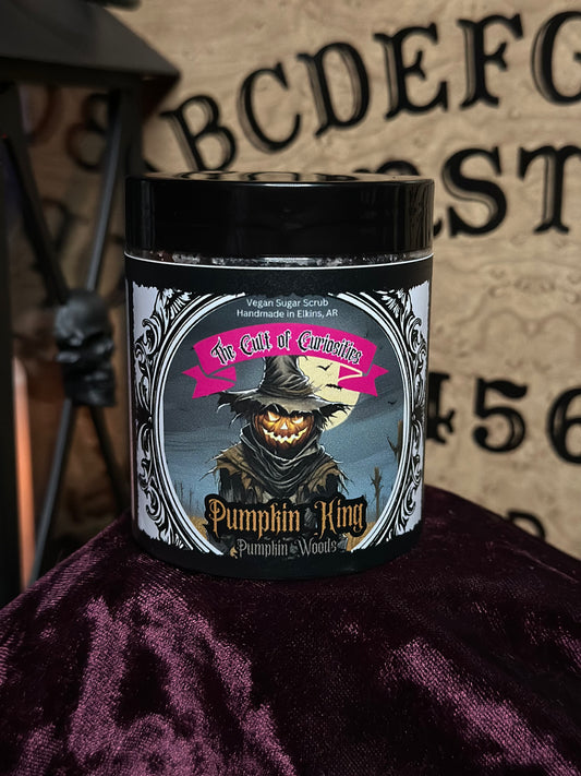 Pumpkin king 8oz sugar scrub