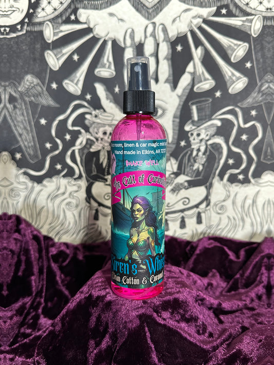 Siren’s whisper 8oz room & linen spray