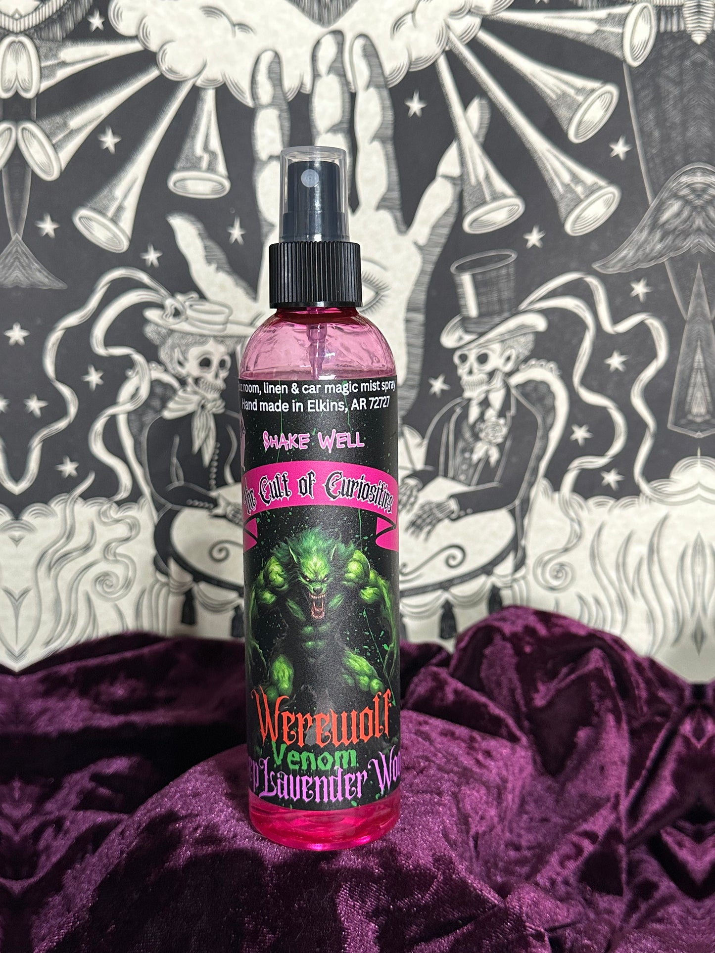 Werewolf venom 8oz room & linen spray