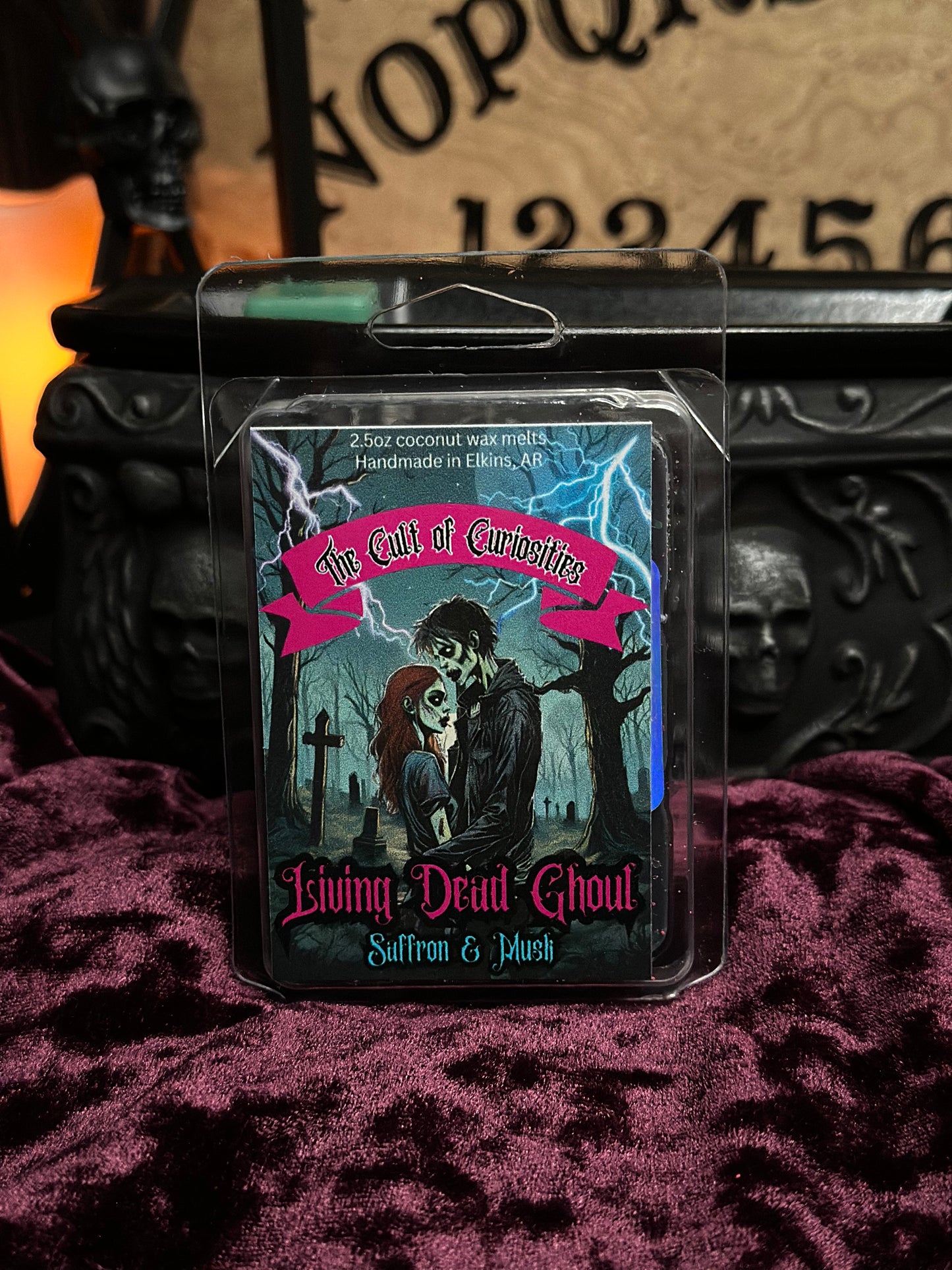 Living dead ghoul 2.5oz wax melts