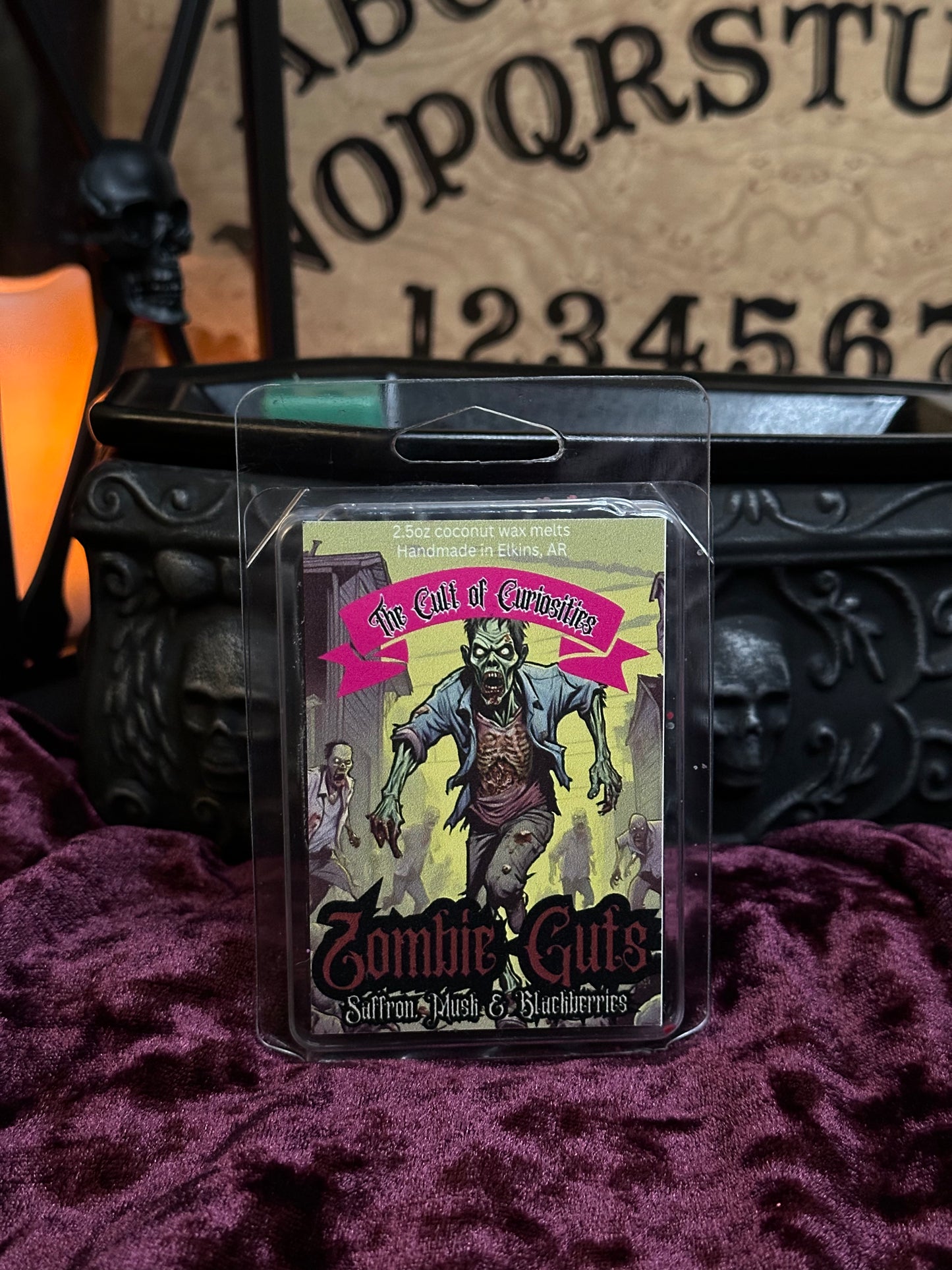 Zombie guts 2.5oz wax melts