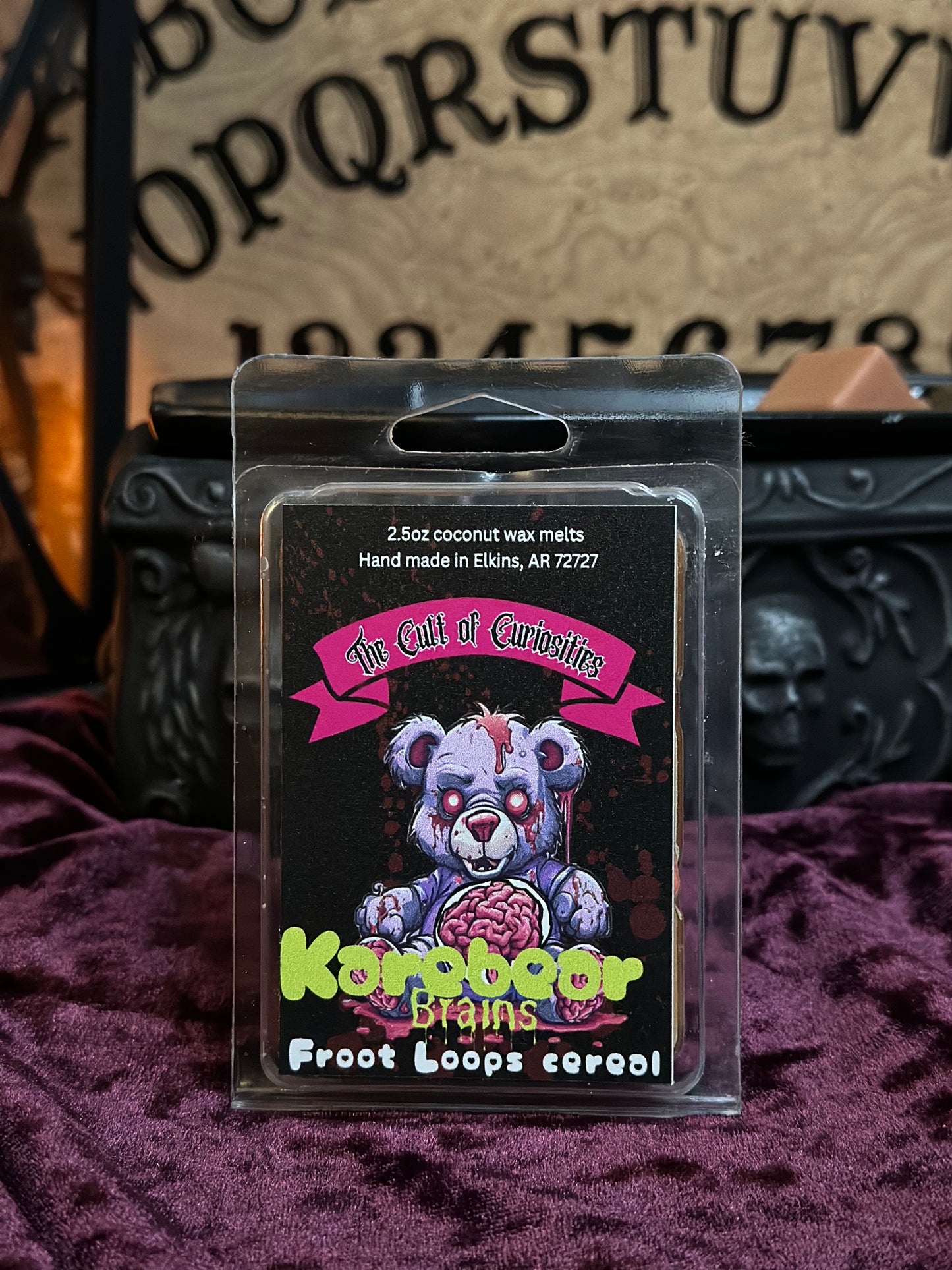 Karebear brains 2.5oz wax melts