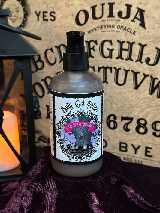 Haunted hallow 9oz body gel potion