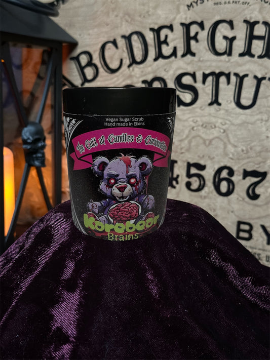 Karebear brains 8oz sugar scrub