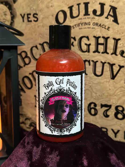 The angry princess 9oz body gel potion