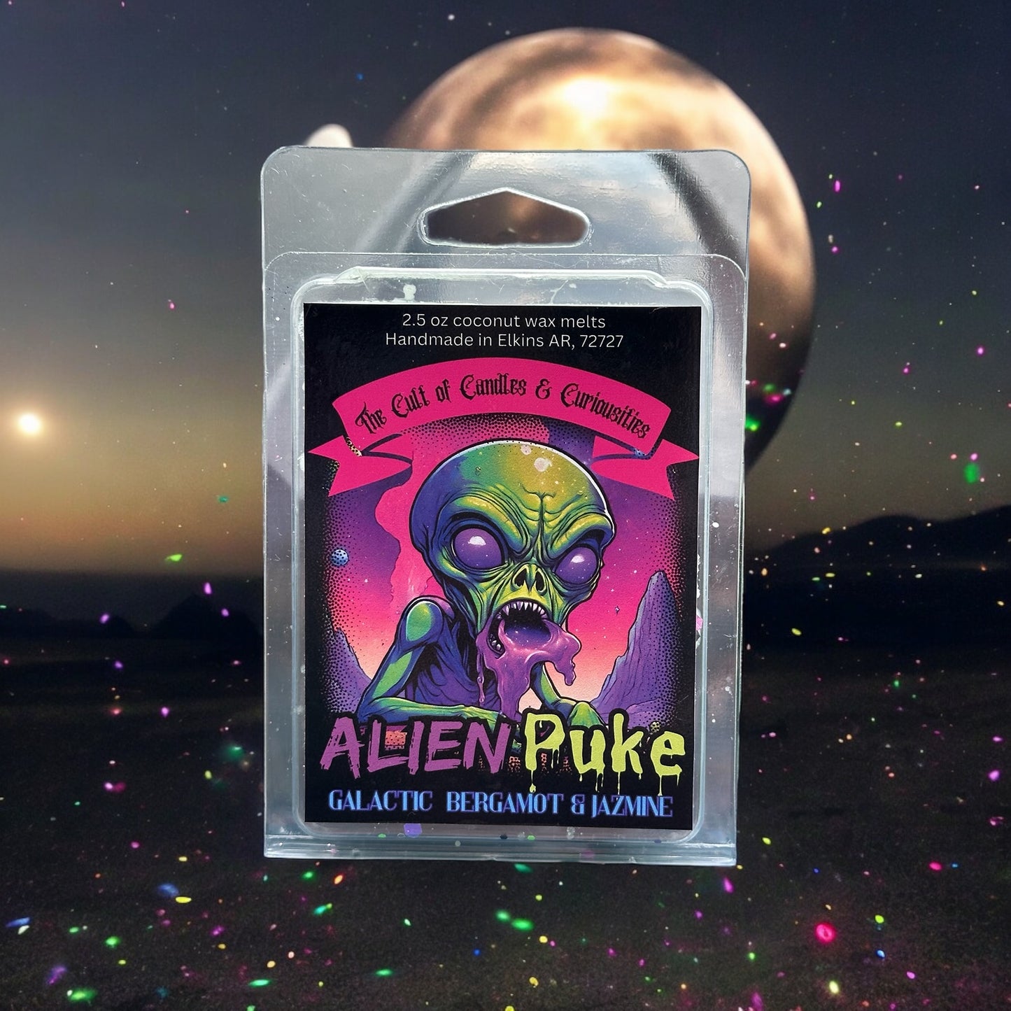 Alien puke 2.5oz wax melts